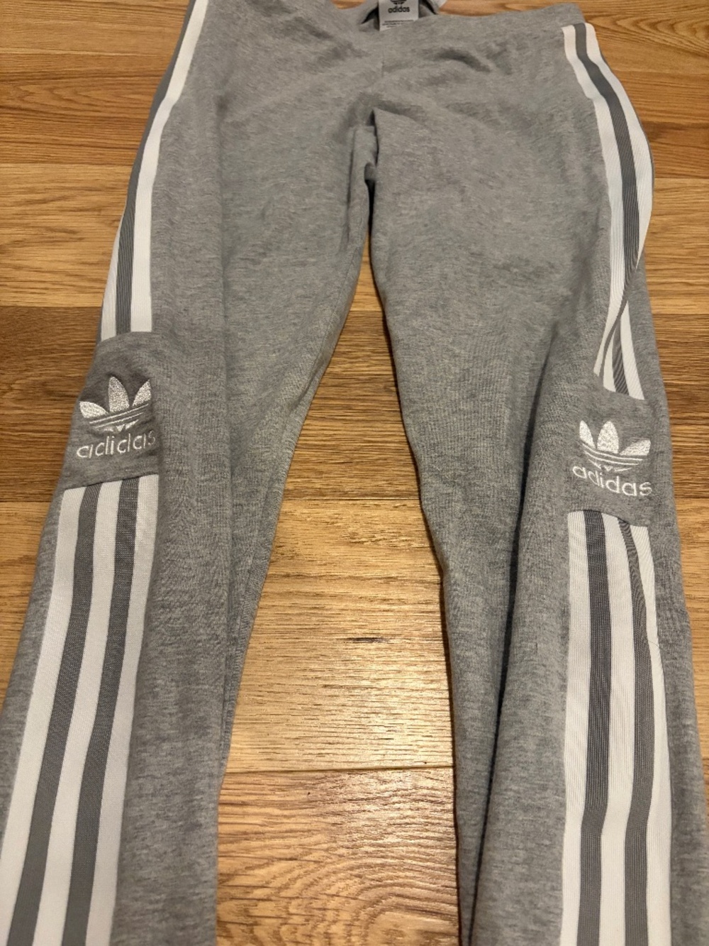 Grey Adidas Leggings